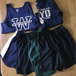 Athletic/ “play” clothes bundle youth large/ 6,7,8